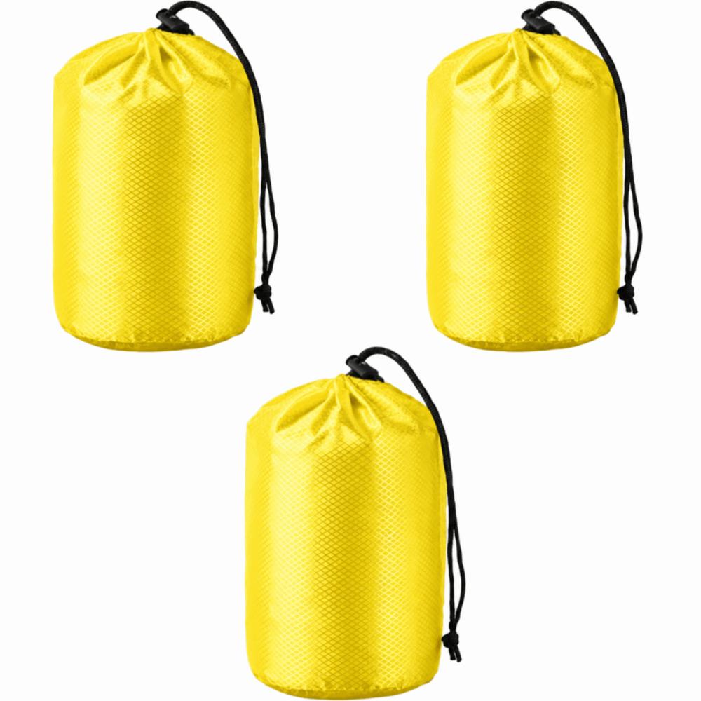 3 Pcs Grid Nylon Stuff Sack Waterproof Storage Sack Durable Compression Sack  Backpacking