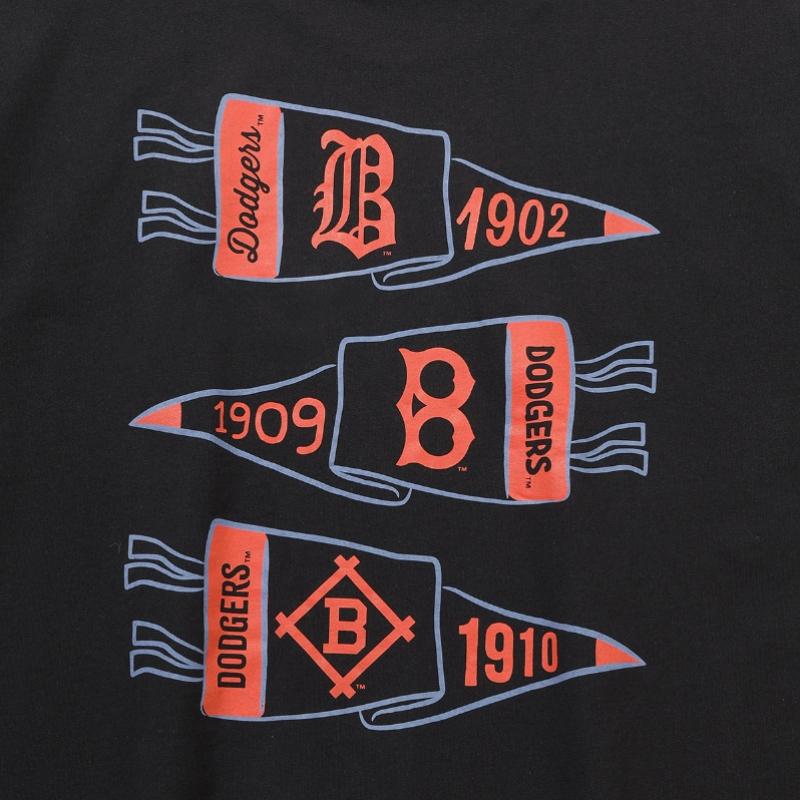 New Era Brooklyn Dodgers Flag T shirT Black 15147547