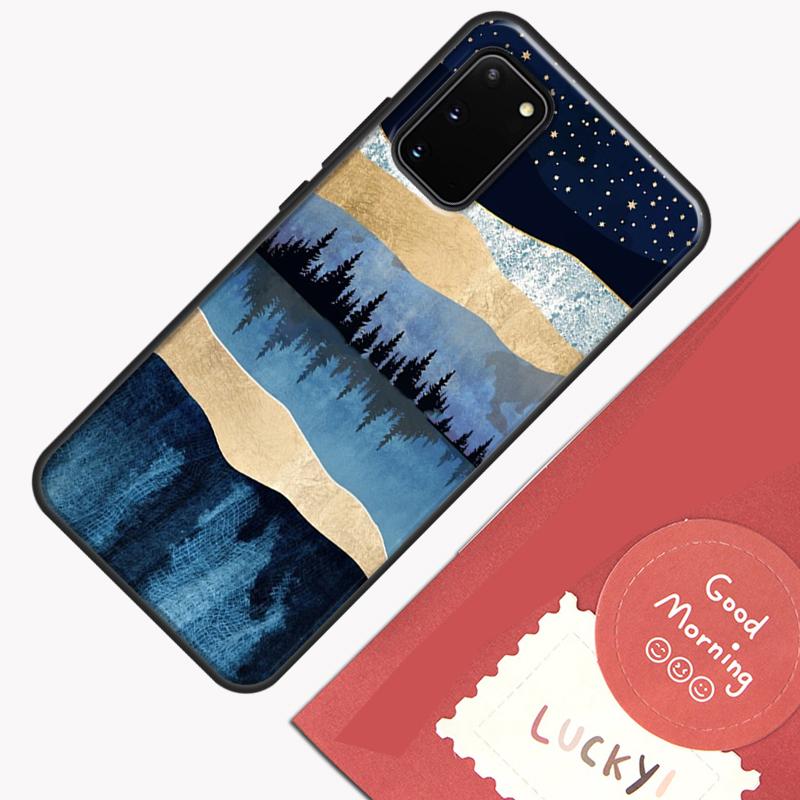 Star Lake Mountain Phone Case For Samsung Galaxy S26 S25 Ultra S20 S21 S22 S23 S24 S10 Plus S25 FE Cover Shell