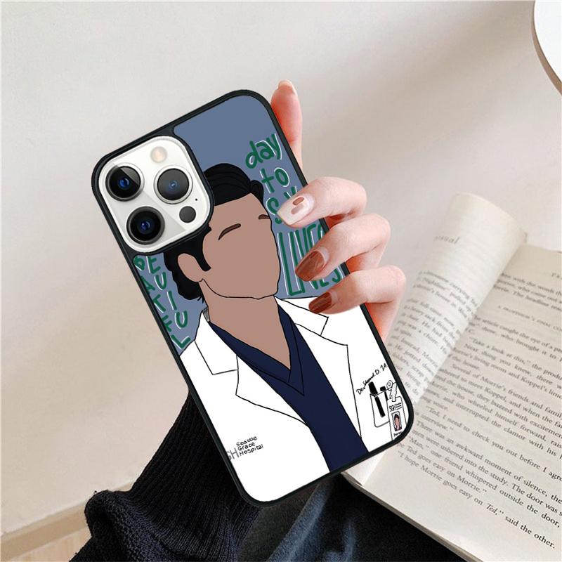 Derek Shepard Grey Anatomy Mobile Phone Cases Cover For iPhone 17 Air 16 15 14 12 13 11 Pro MAX apple Plus SE2020 Coque