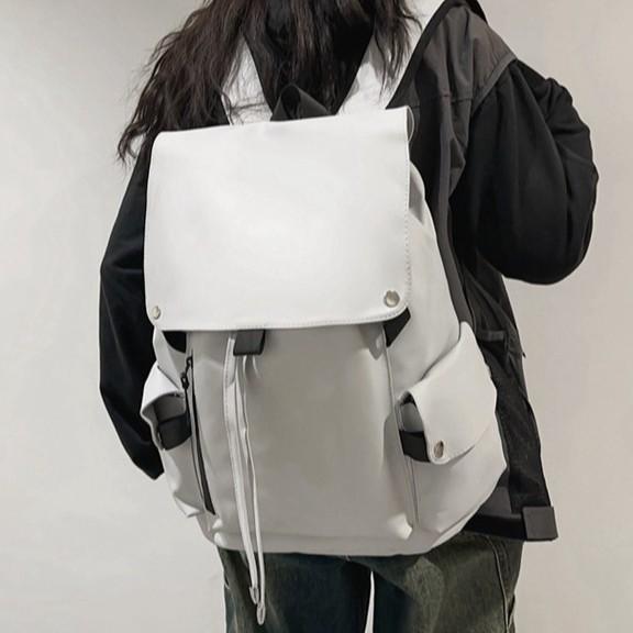Schoolbag Wholesale New Trend Boys Backpack Japanese Casual Flip Computer Backpack Large Capacity Student School Bag