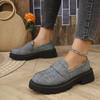 Women’s Slip-On British Style Retro Platform Loafers