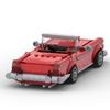 MOC Retro Roadster Model Building Blocks Small Particle Assembly Toy