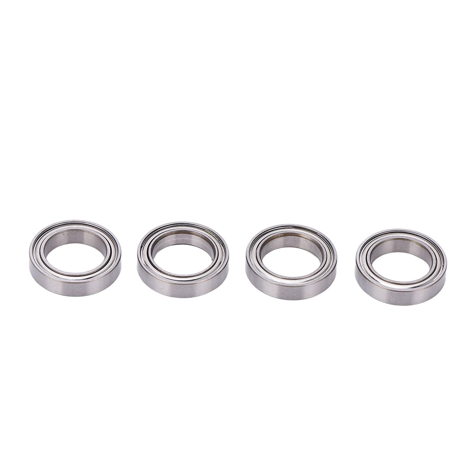 

4Pcs RC Ball Bearing Kit 12x18x4mm Stainless Steel Bearing for Arrma 3S 1/10 RC Car Crawler