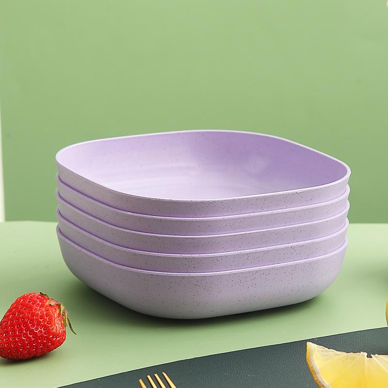Japanese-Style Creative Plastic Bone Dish with Base