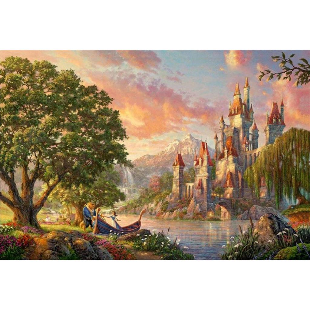 Aschenputtel Disney Prinzessin Quadratmuster Puzzle Gedruckt Mosaik Diamantmalerei Stich Kunst 5d Neu 2024 Große Größe Kinder Geschenk