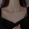 New 925 Sterling Silver Box Chain Cross Charm Pendants Necklace for Women Girls Statement Party Jewelry Dz094