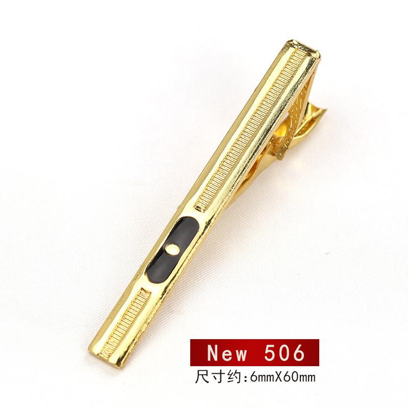 Business Versatile Men'S Dress Gold Tie Clip Marriage Men'S And Women'S Pin Korean Version Security Laveclip Fashion Laveclip