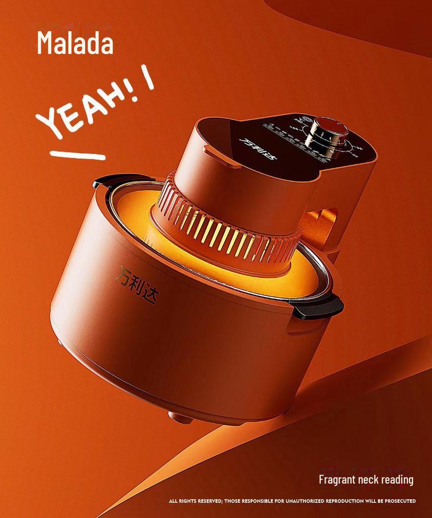 Xianke Multifunctional Smokeless Air Fryer – Large Capacity Electric Oven