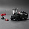 Seria Oraș Seria Poliție Poliție Seria SWAT:  Set de construcție Unitate de dezamorsare muniții - Model la scară Vehicule blindate Războinic pentru Băieți Fete (Jucărie modulară)