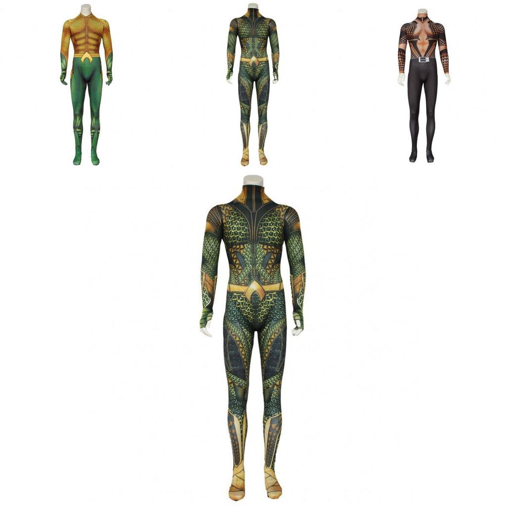 Justice League Aquaman Kostüm für Halloween Bühnenauftritt