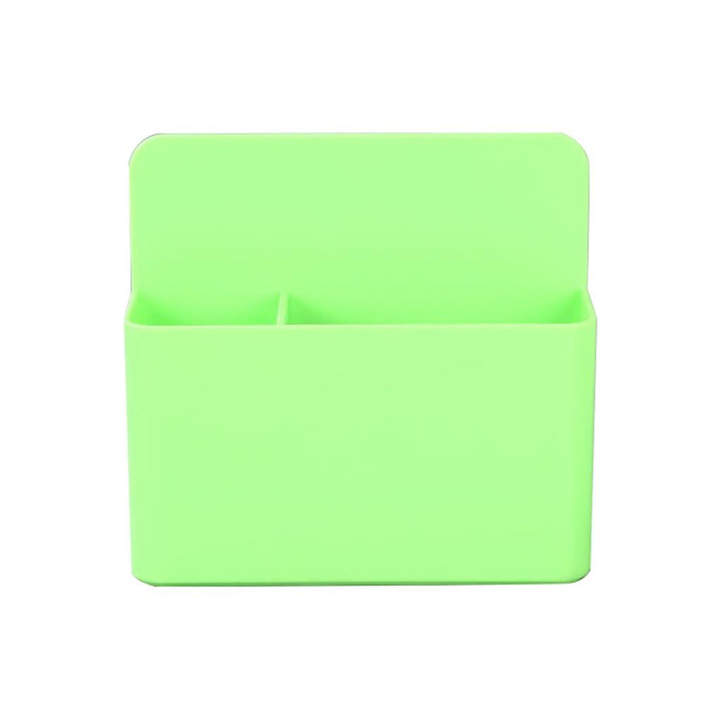 Magnetic Whiteboard Pen Holder Plastic Multifunctional Storage Box Organizer for Office Classroom Desk Accessories with Strong Adhesive Backing