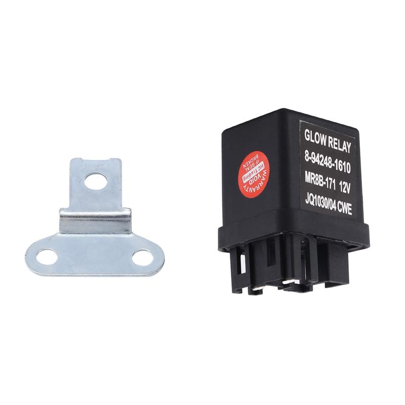 Precise 12V Glow Plug Rely Time Delay Relay Spark Plug Relay For Kubota Yanmar 119650-77911 11965077911