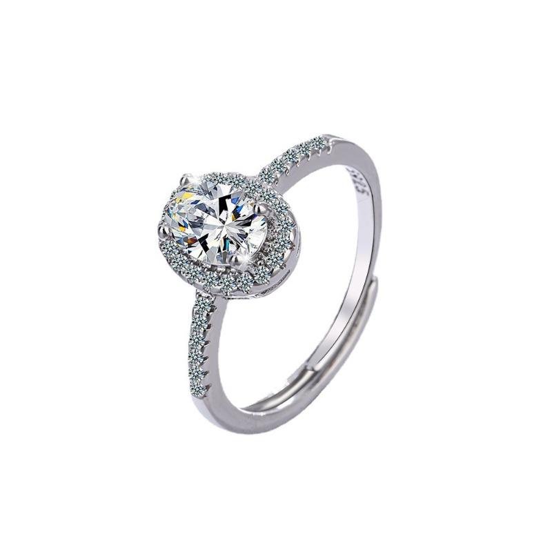 Copper Ring Zircon Shining For Women Cassic Wedding Jewelry Engagement Bands Fine Fashion Gift Party High Quality
