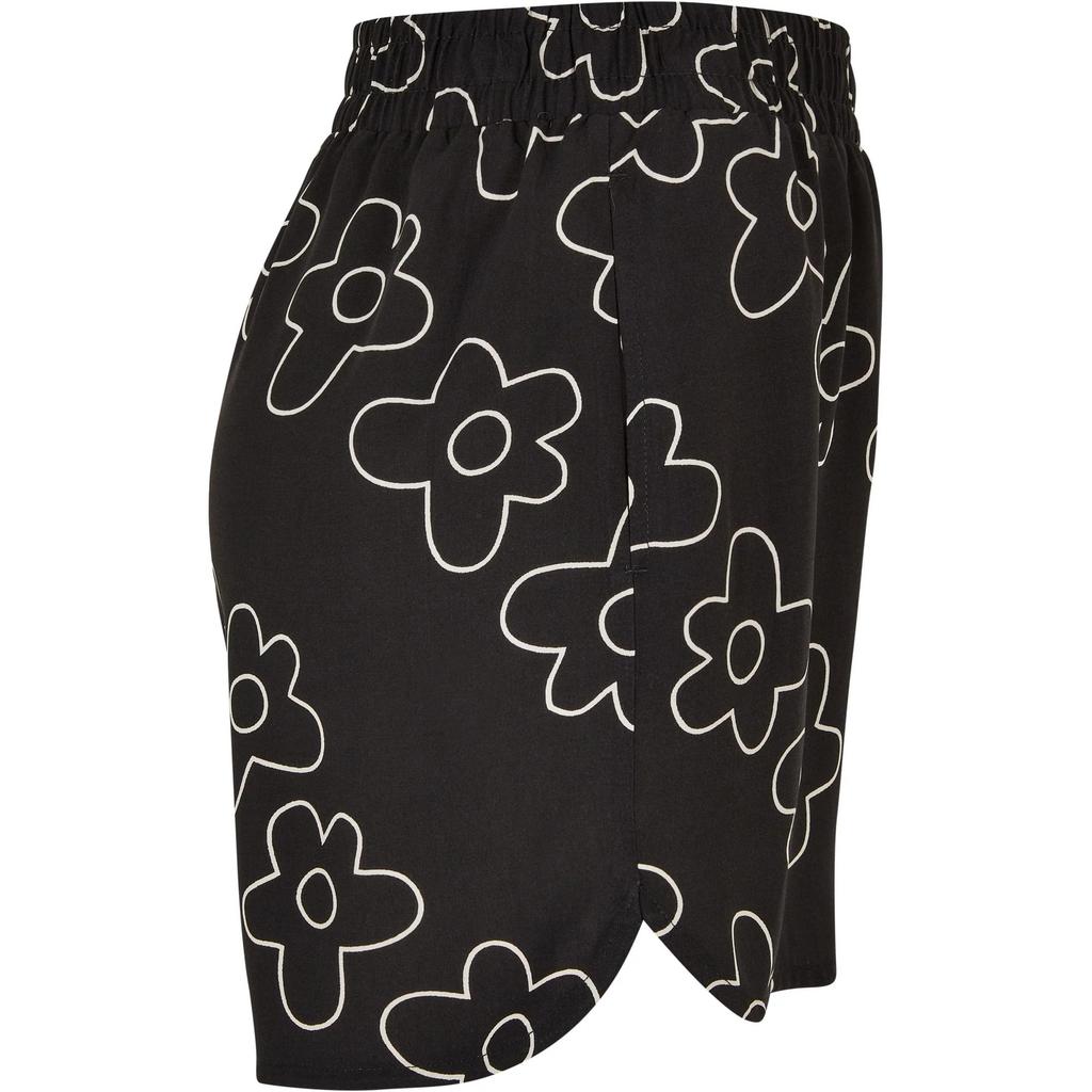 Urban Classics Womens/Ladies Viscose All-Over Print Resort Shorts