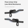 Ergonomic Designs Aluminum Alloy Bicycles Rest Handle Bar Bike Armrest Handlebar Handle Bar Accessory with Foams Padding