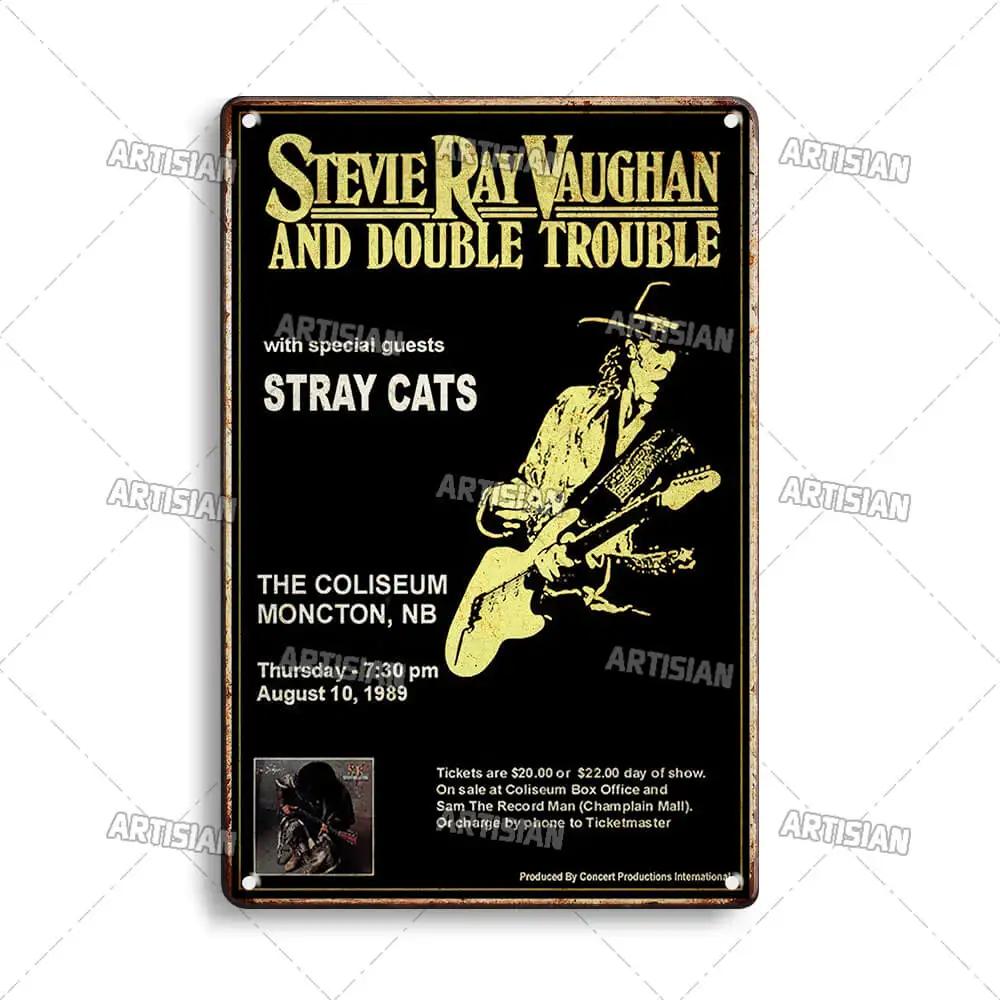 Aged Metal Poster Music Decorative Plate Classic Metal Plaque Rock Wall Plate Bar Garage Cafe Wall Industrial Decor Metal Signs