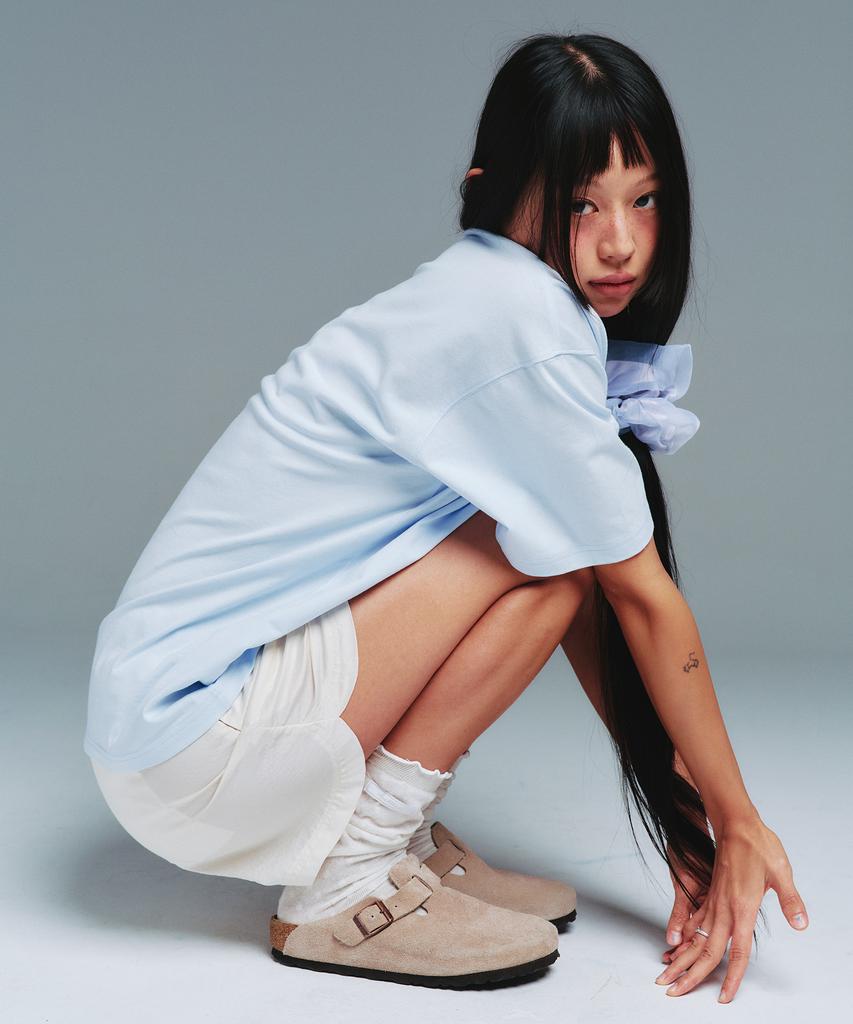 AMES-WORLDWIDE Classic Stripe Easy Shorts Ivory