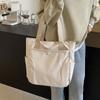 Simple Large-capacity Women's Shoulder Bag Casual Commuting Tote All-matching College Students 'class Handbag