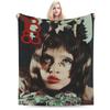 Melanies Martinezs Blankets Music Singer Plush Throw Blanket Bedding Couch Decoration Lightweight Bedspreads