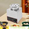 Bymaocar 4l/4.23qt Commercial Food Warmer Adjustable Temperature With Spoon Compact And Lightweight For Buffet,Shotels,Weddings