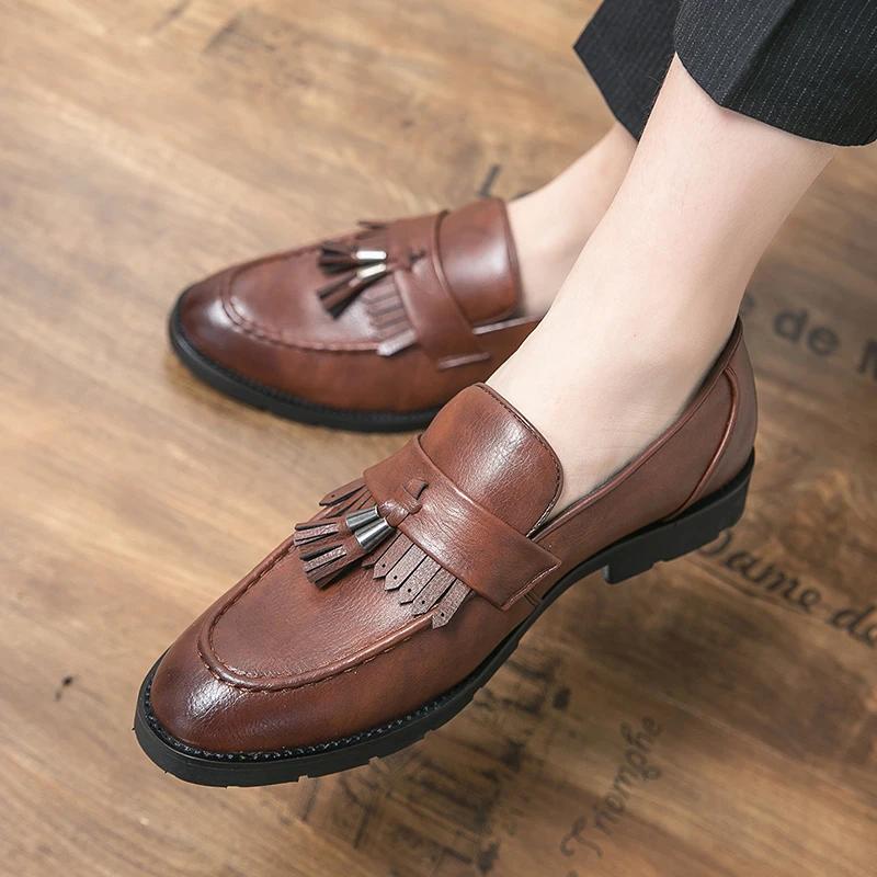 Pánské společenské boty, ručně vyráběné brogue boty, paty z kůže, svatební boty, pánské balerínky, kožené oxfordky, formální boty, ručně vyráběná obuv