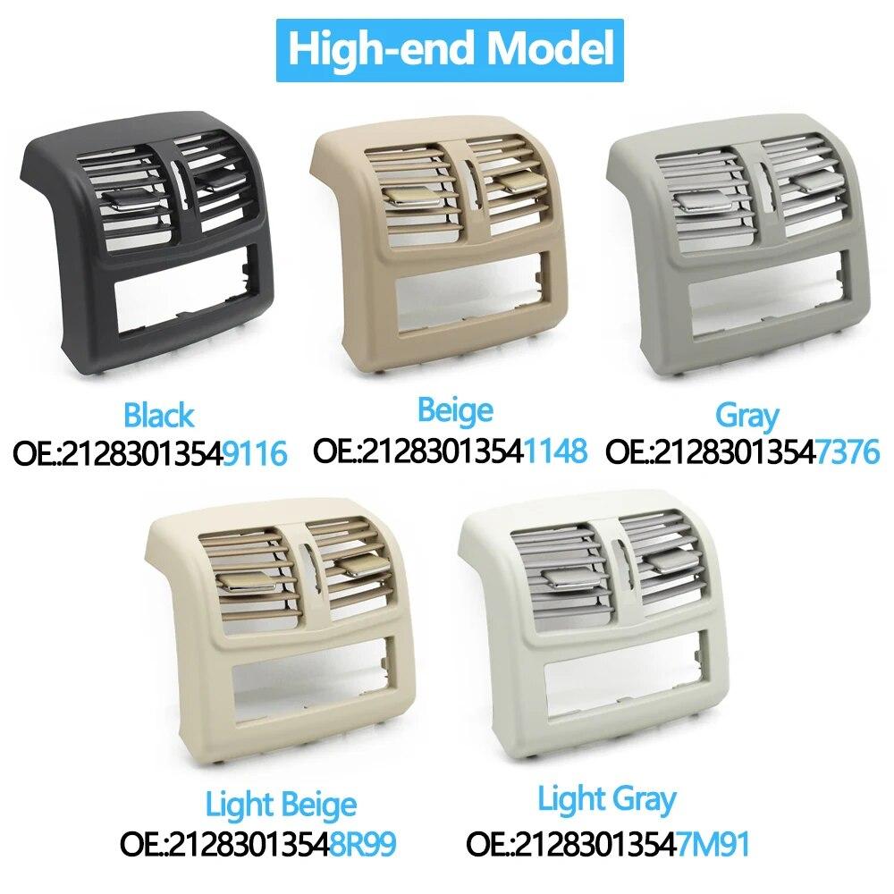 Modell B Bakre Luftkonditionering AC-ventilationsgaller Utloppsskydd för Mercedes Benz W212 E-klass E200 E260 E280 E300 E320 E350 E400