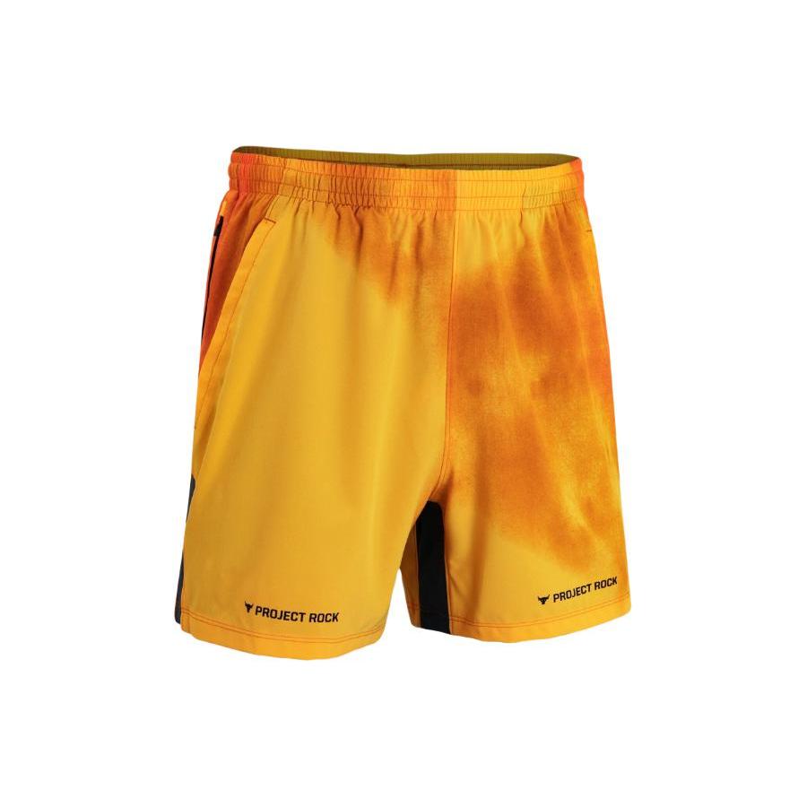 Шорты повседневные Under Armour Project Rock Мужские Атомик Оранж 1384203-810 XL