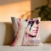 Lady Gaga Cushion Cover Cozy Velvet Throw PillowSoft Warm Cushion For Sofa  Bed