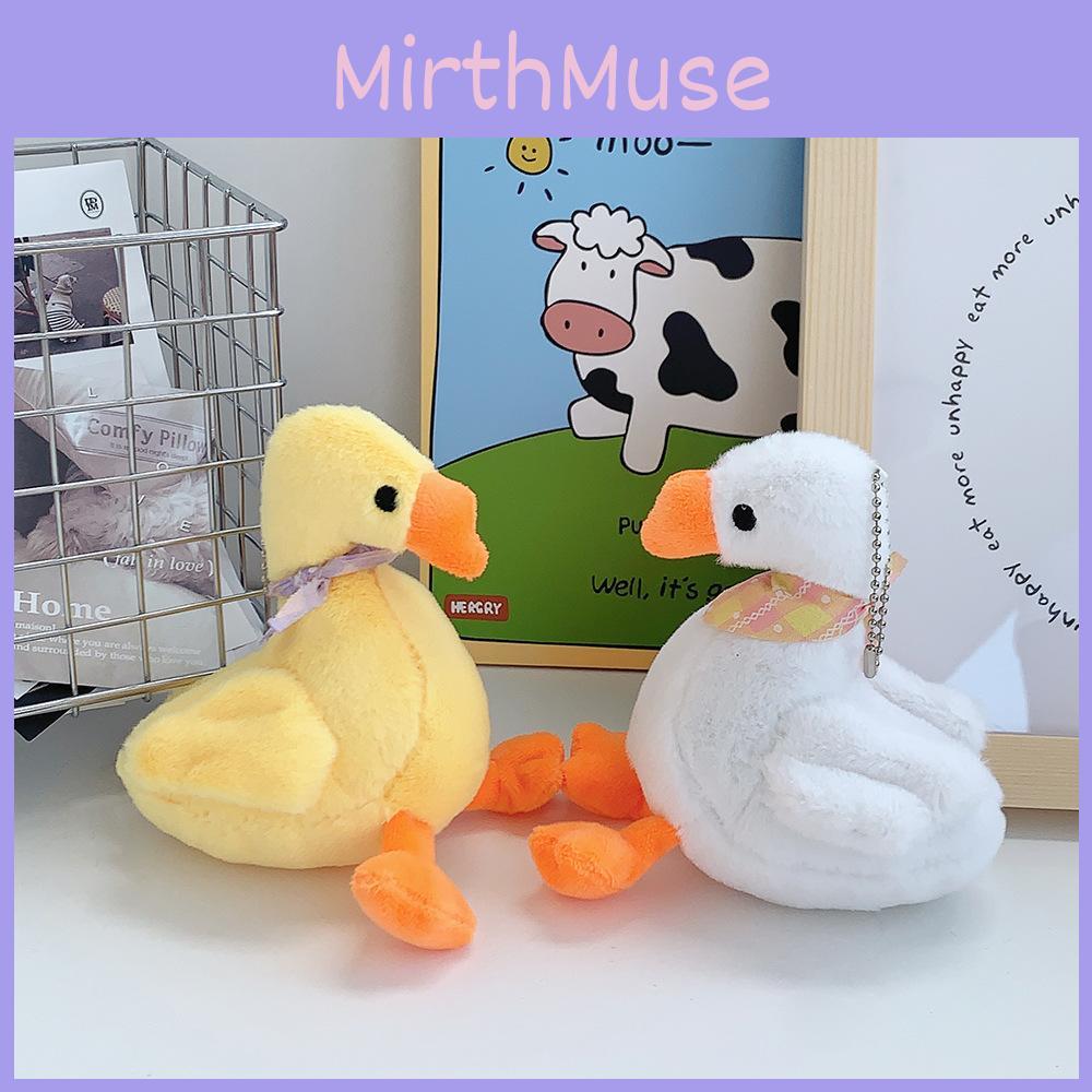 Cute Creative Plush Duck Scarf Toy Mini Keychain Wedding Toss Adorable Animal