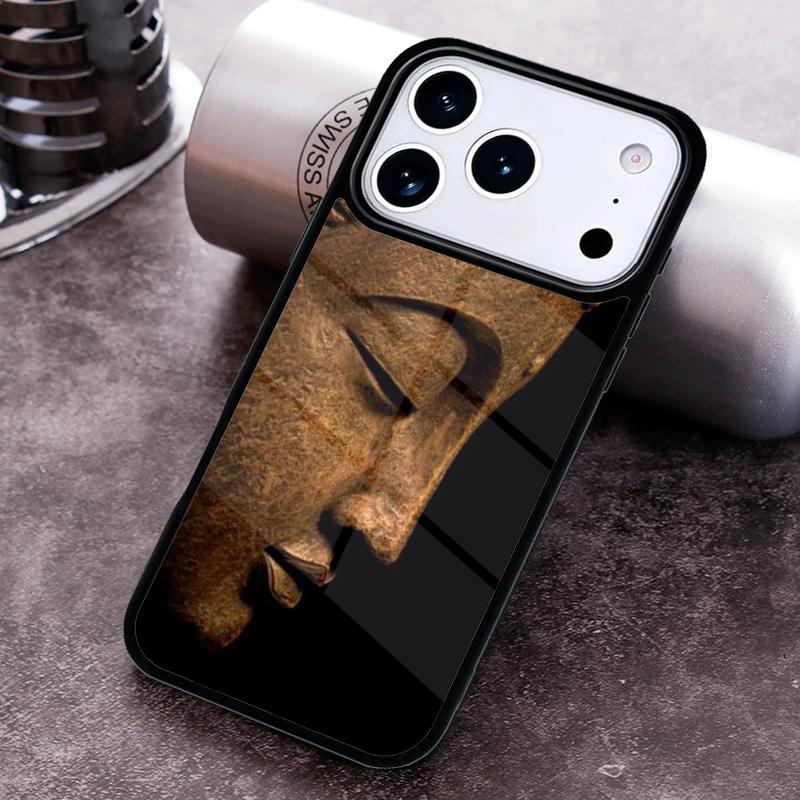 Buddha statue Vintage Phone Case For iPhone 17 16 15 14 13 12 11 Pro Max Plus 17Air Soft Silicone Cover