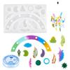 Feather Fengling Silica Gel Mold Casting Crystal Line Jewelry Craft Wall Decoration Pendant Interior Decoration Tool Home