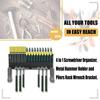 Space Saving Screwdriver Holder and Spanner Organizer Steel Construction Garage Tool Rack Hammers and Wrench Stand