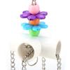 Birds Parrot Swing Toy Climbing Ringing Bells Parakeet Playing Toys Exercise Training Tool