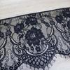 (3 Meters/lot) 27cm White Eyelash Lace Fabric Trim Decoration Love Wedding Dress Accessories