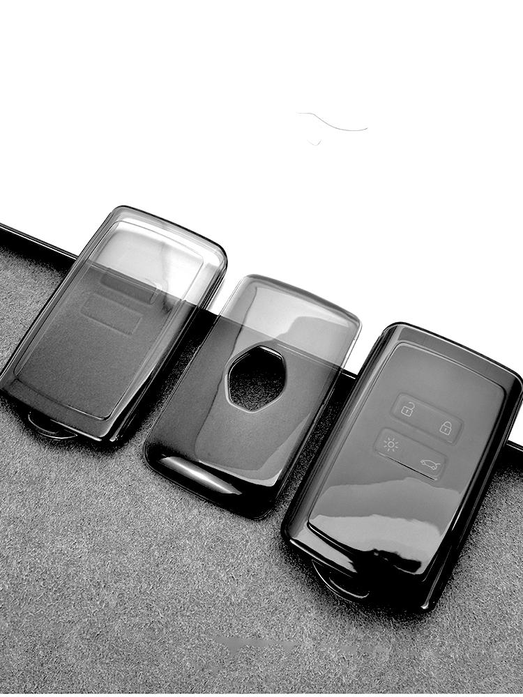 Car Key Case for Renault Captur Megane Talisman Espace Clio Zoe Koleos Scenic 4 Arkana Dacia Sandero Stepway 2022