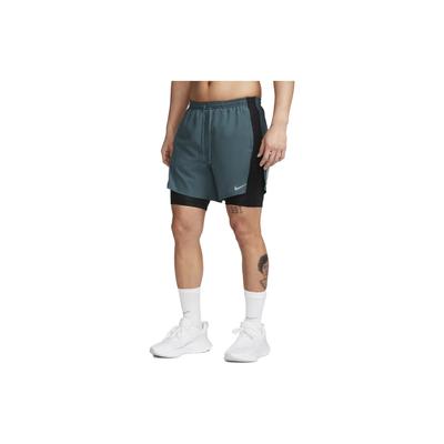 Dri-FIT Run Division Stride High-Waist Drawstring Shorts With Pockets Men Bottoms Dark-Teal DX0842-309