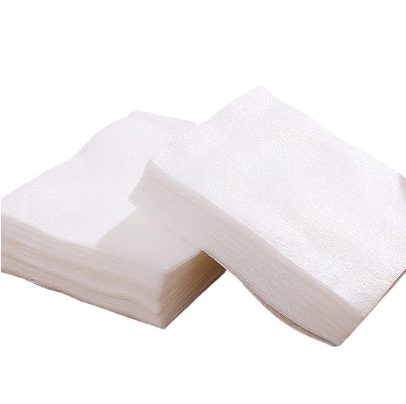 Soft Thin Non-Woven Makeup Remover Cotton Pads - 50 Pieces