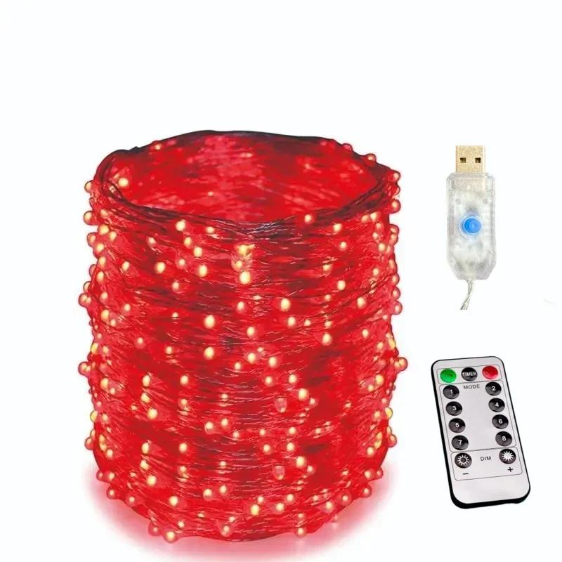 USB Led 2M/5M/10M/20M/30M String Light 8Mode Remote Control Lights Fairy garlands Wedding Christmas Holiday Decor lamps New Year