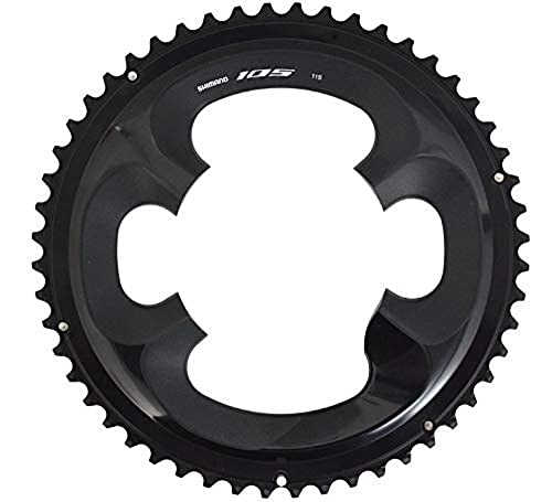 

Shimano Spares FC-R7000 Chainring, 52T-MT for 52-36T, Black