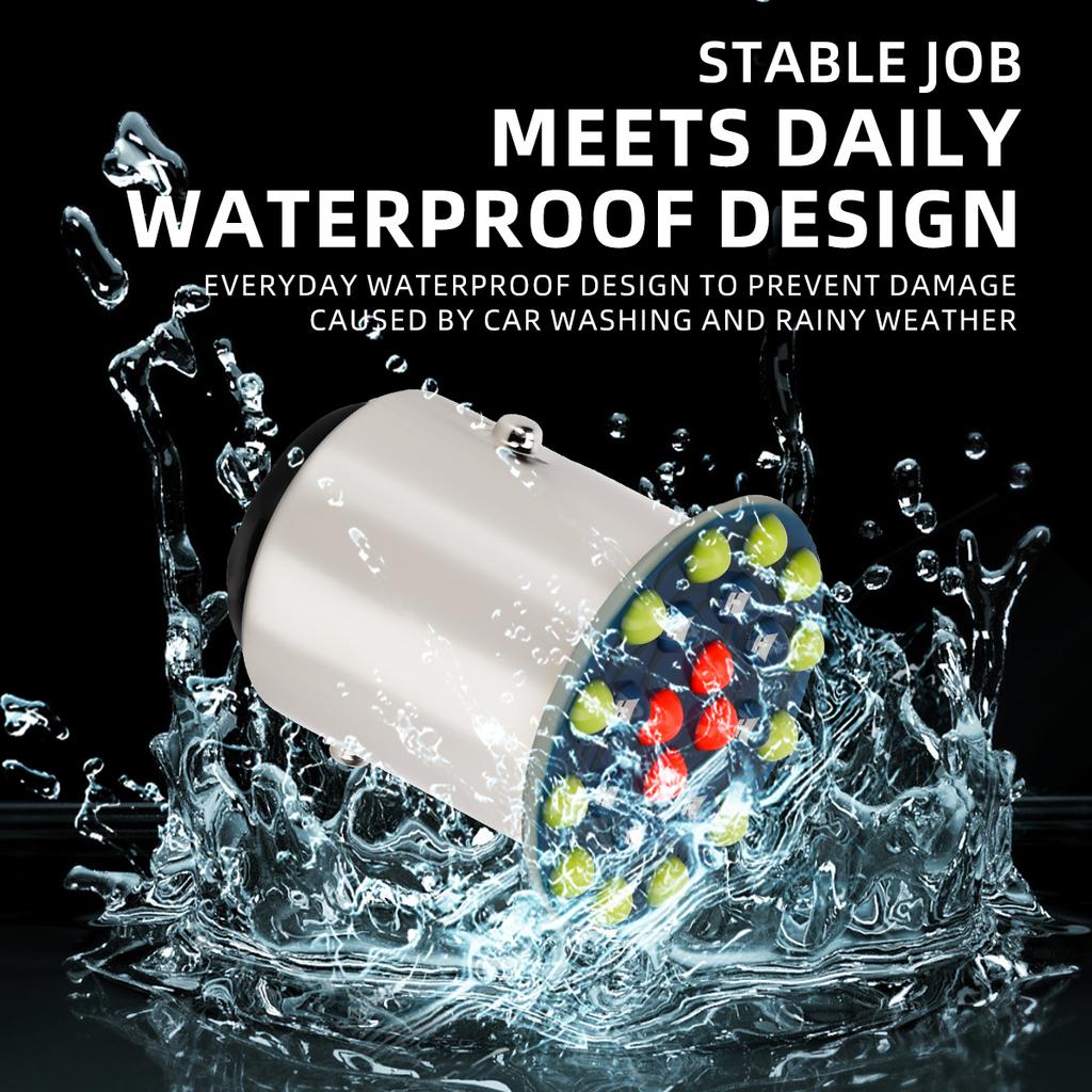 2PCS 1157 BAY15D Parking Light RGB P21/5W LED Car Strobe Light 12V Tail Brake Rear Light Signal Light Canbus 1.2W for Motor Car