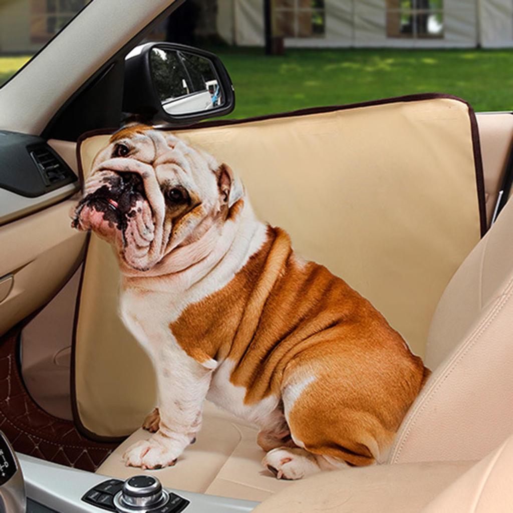 Autotürschutz für Hunde Kratzschutz Haustier Seitenwandabdeckung für SUV Limousine Fahrzeug Türschutz für Hund Haustier