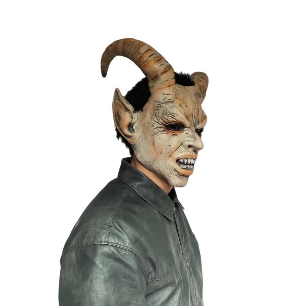 Lucifer Maske Latex Filmcharakter Maske für Kostümveranstaltungen und Halloween
