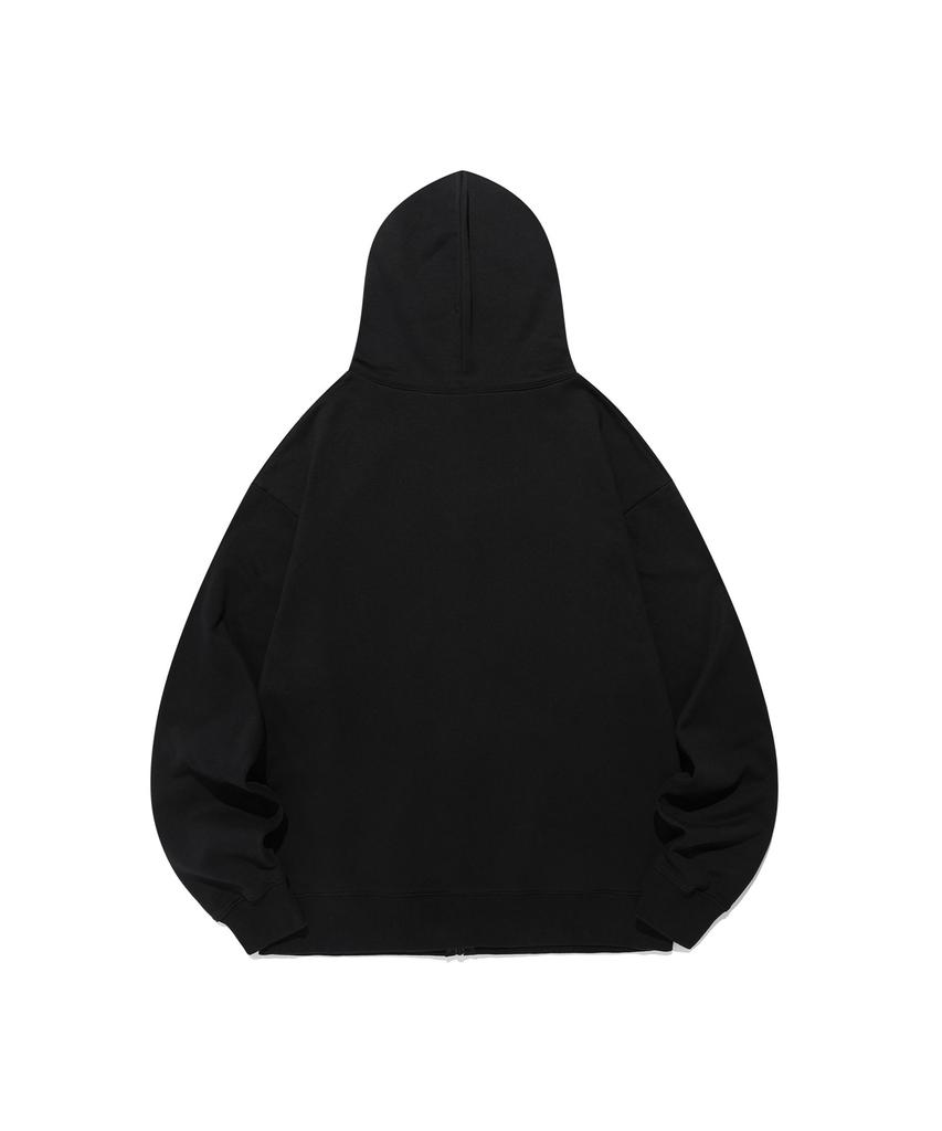 Istkunst Circle Logo Hood Zip Up_Black(Ik2Ffmm481A)