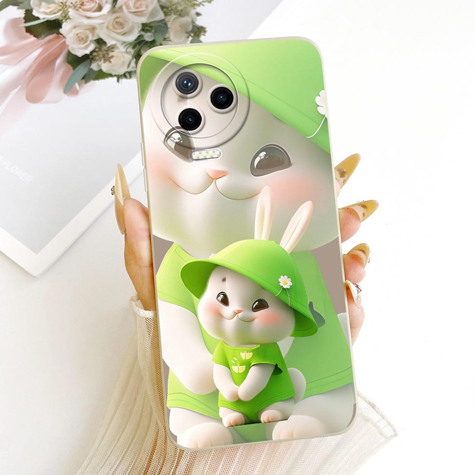 For Infinix Note 12 Pro 4G Case X676B Fashion Cartoon Cute Funny Painted Silicone Bumper For Infinix Note 12 2023 X676C Casing