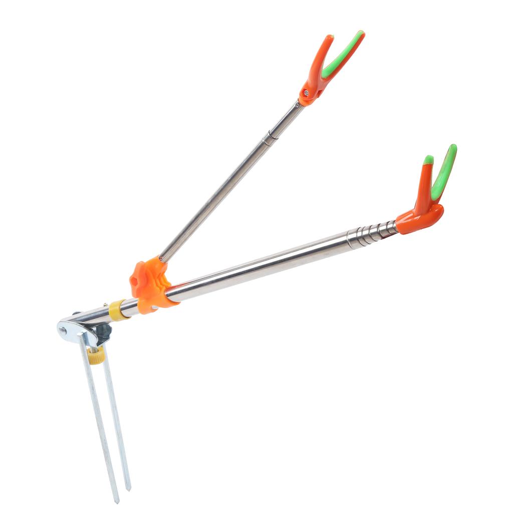 Supporto per canna da pesca Acciaio Inossidabile Inserimento Multifunzione Canna da Pesca Attrezzatura Forniture 1,7 Metri