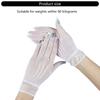 Elegant Stretchy Fishnet Gloves For Weddings Formal Event Elastic Short Gloves Breathable Comfortable Handwear for Party