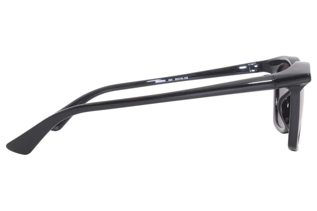 Balenciaga Asian BB0099SA Sunglasses, Unisex, Fit, 001, Black/Gray