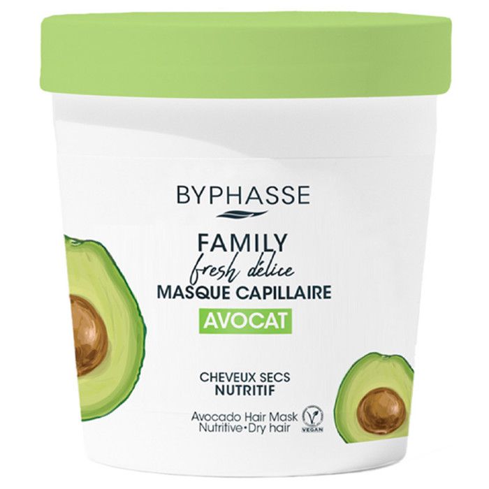 Masque Fresh délice Avocat Cheveux secs Nutritif 250 ml