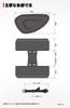 2025 Model Molded Saddlebag for 36L Per with Rain Black [KOMINE] SA-254 Motorcycles, Touring, (18L Side), Cover,